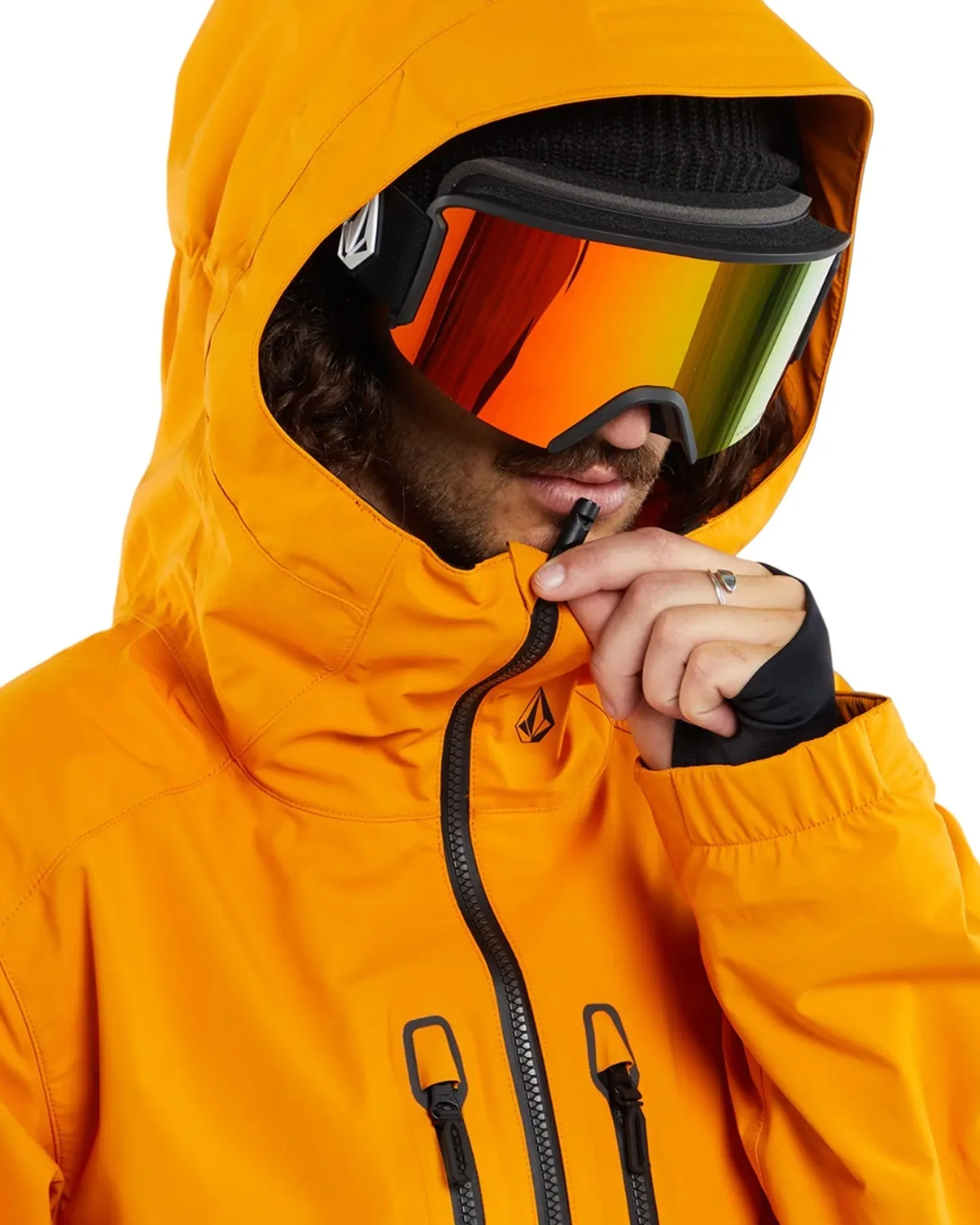 Volcom Guide Gore-Tex Jacket - Gold | Shop Coats & Jackets at Trojan Wake Ski Snow & Snow Skiers Warehouse