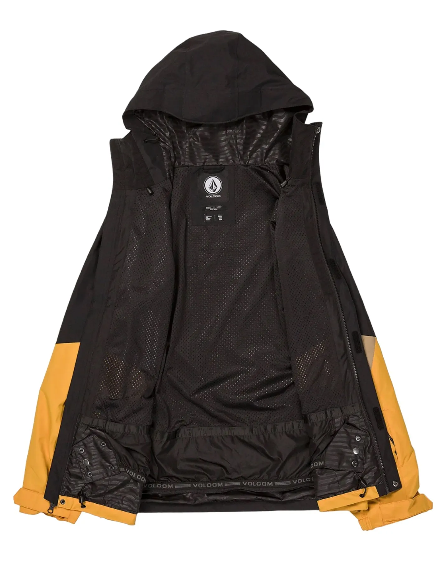 Volcom Vcolp Jacket - Gold | Shop Coats & Jackets at Trojan Wake Ski Snow & Snow Skiers Warehouse