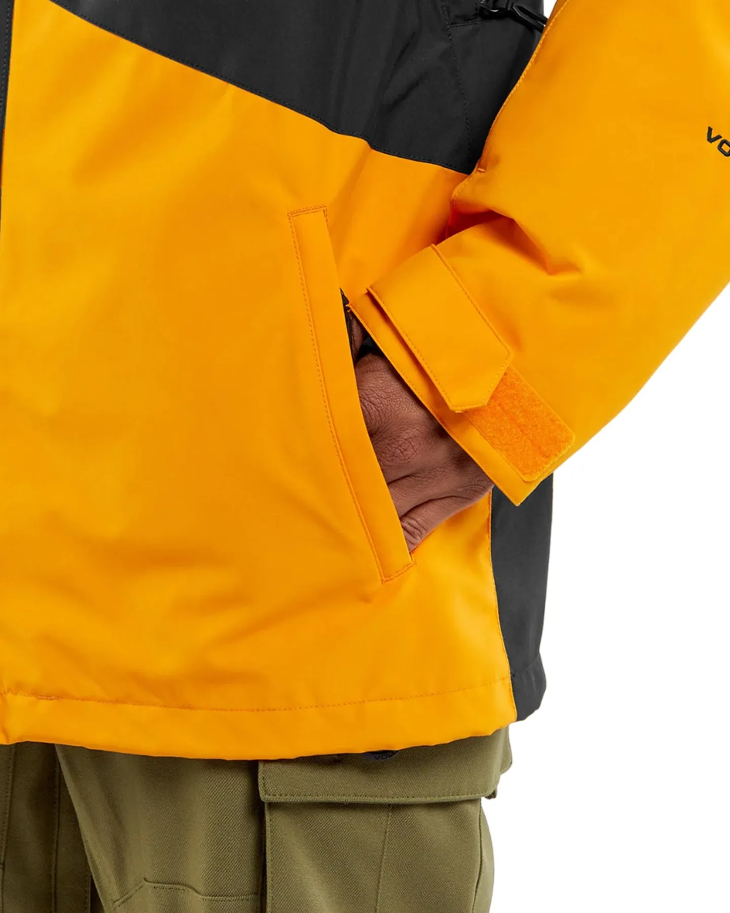 Volcom Vcolp Jacket - Gold | Shop Coats & Jackets at Trojan Wake Ski Snow & Snow Skiers Warehouse