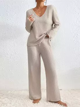 Warm and Cozy Women's Fleece Loungewear Sets ideal for Autumn and Winter