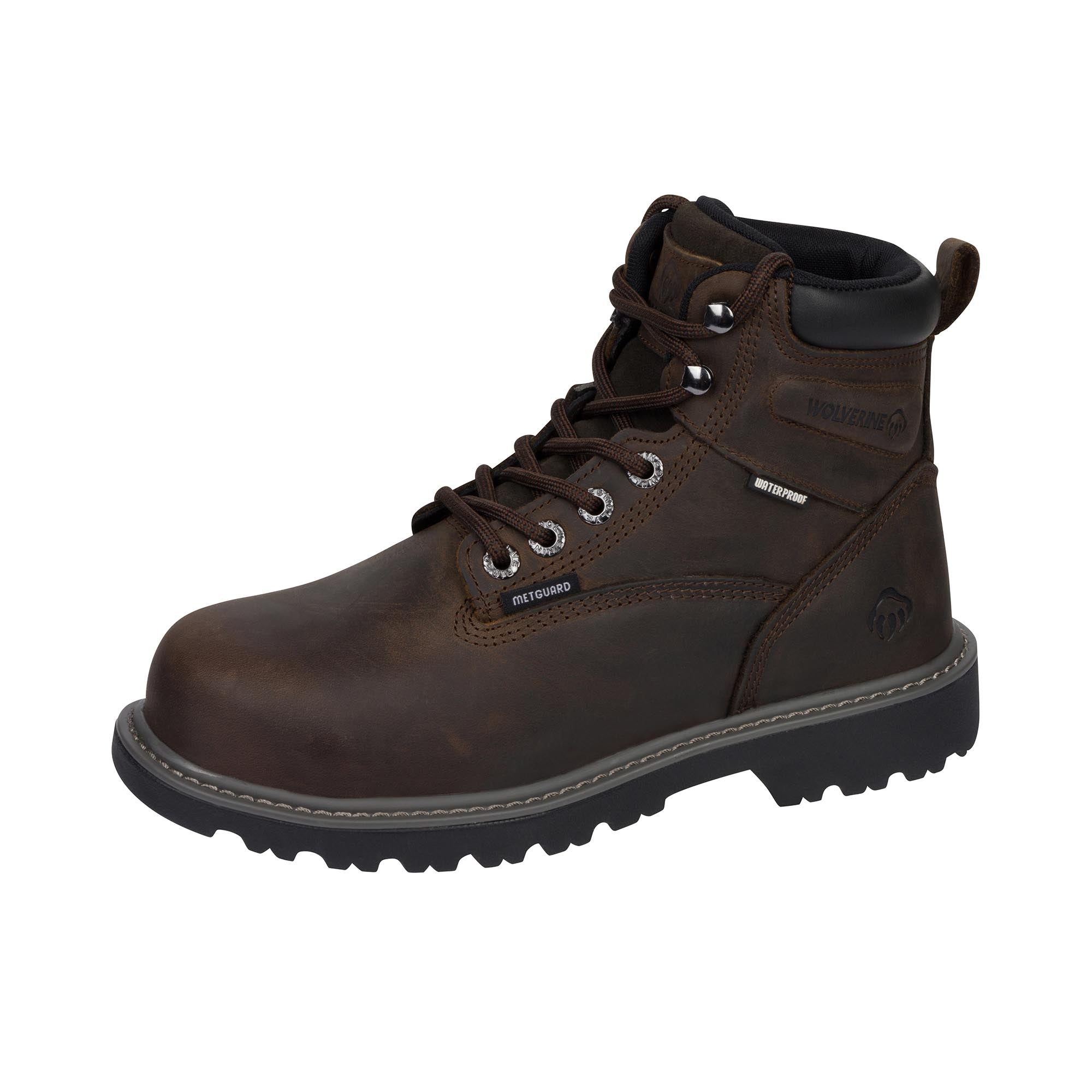 Wolverine Floorhand Internal Met Guard Steel Toe Dark Coffee