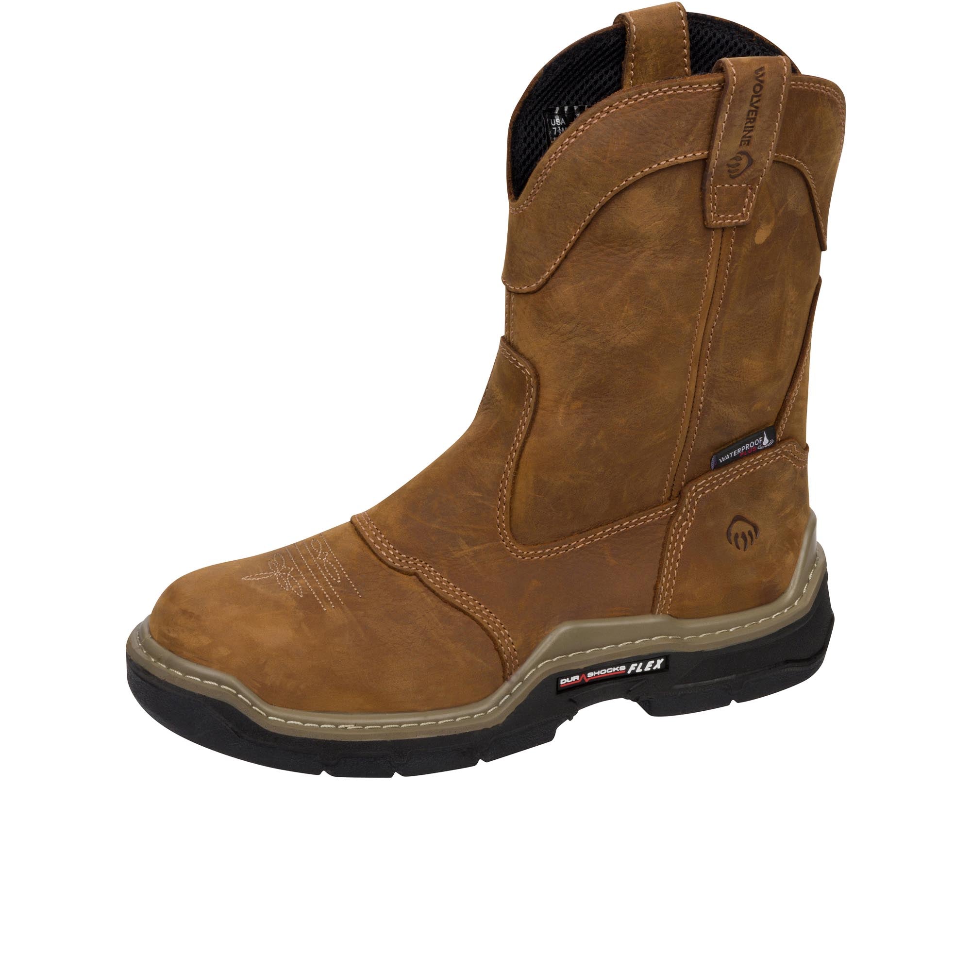 Wolverine Raider DS Western Composite Toe Brown