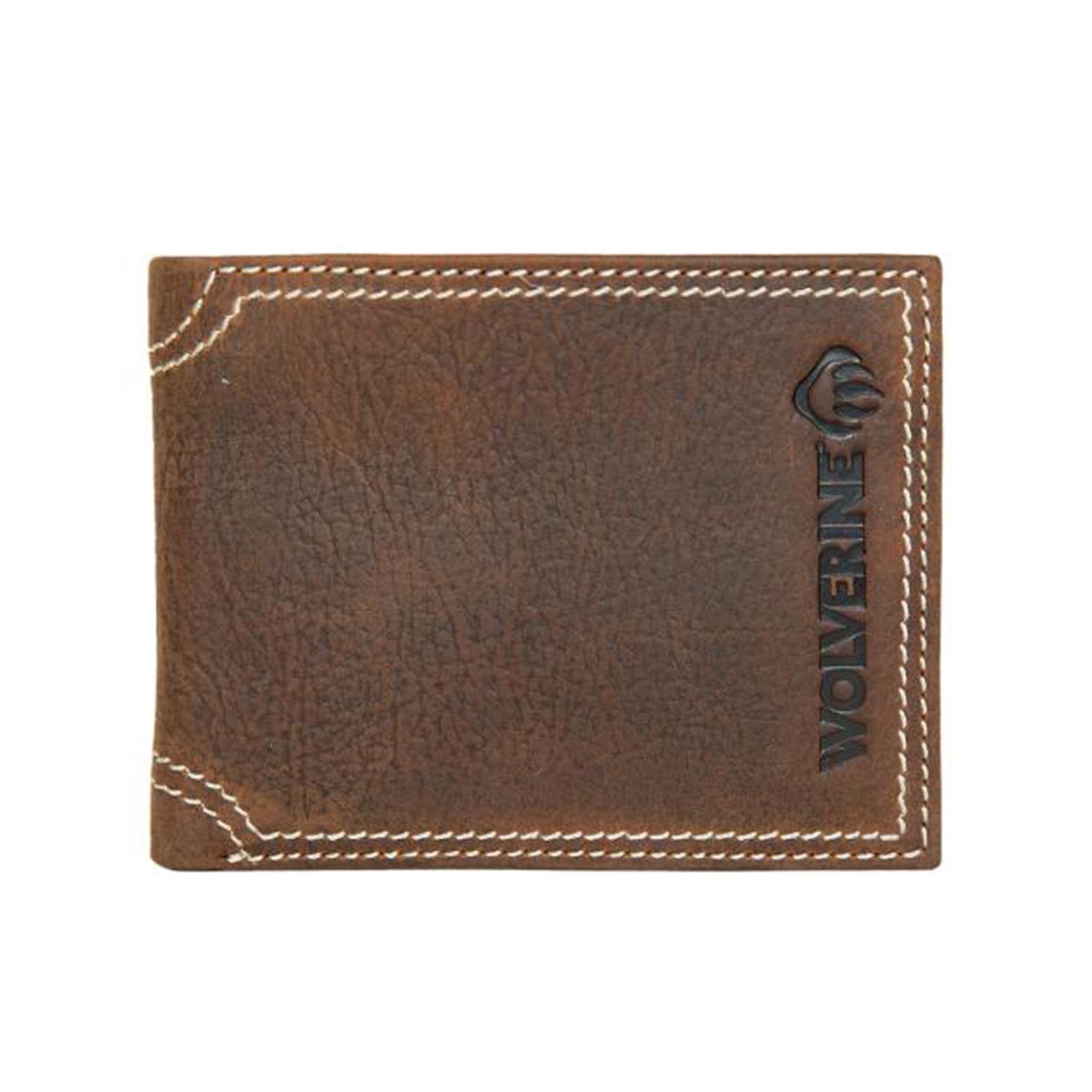 Wolverine Rancher Passcase Wallet Brown