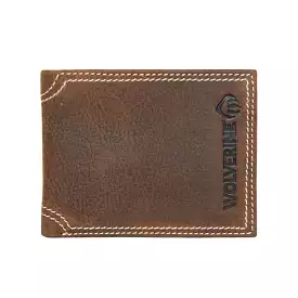 Wolverine Rancher Passcase Wallet Brown