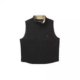 Wolverine Sherpa Collar Canvas Vest Black