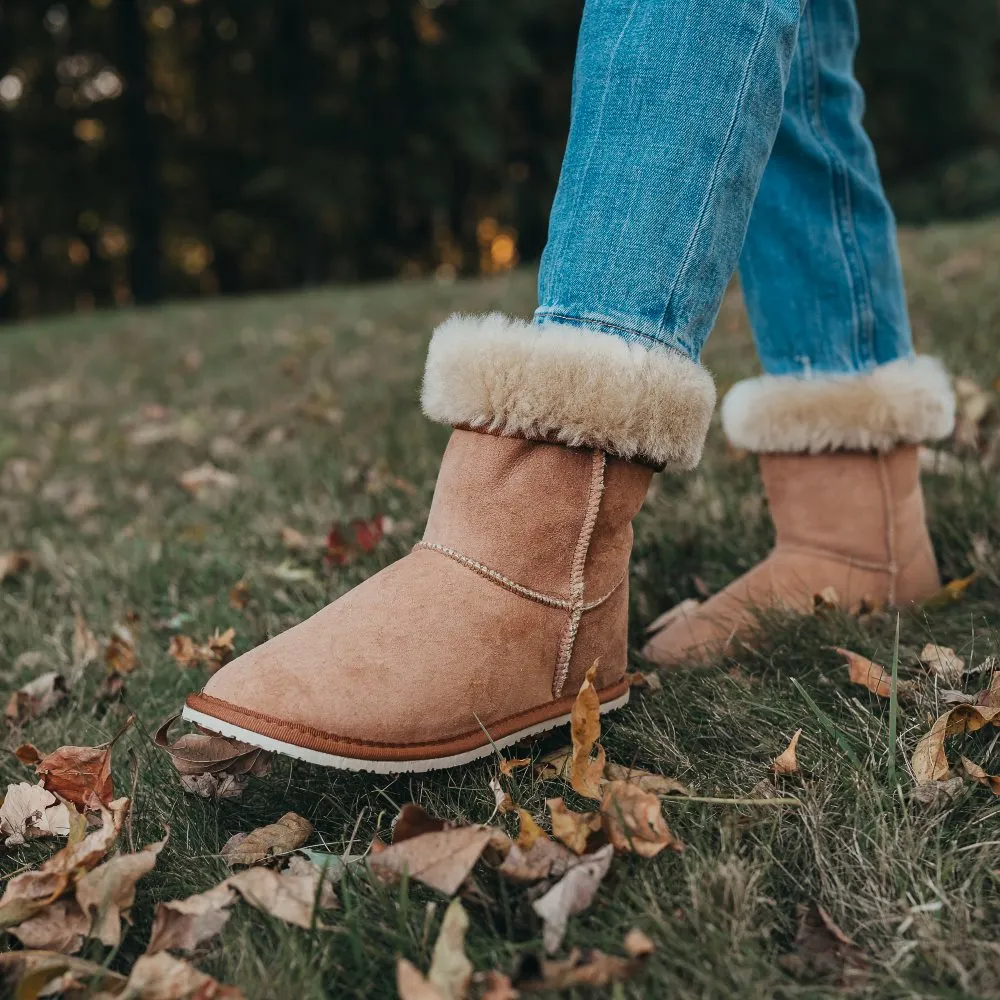 Zeazoo Dingo Adult Sheepskin Barefoot Boot