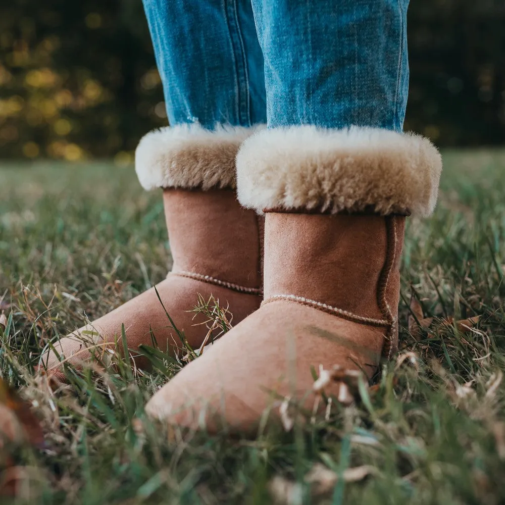 Zeazoo Dingo Adult Sheepskin Barefoot Boot